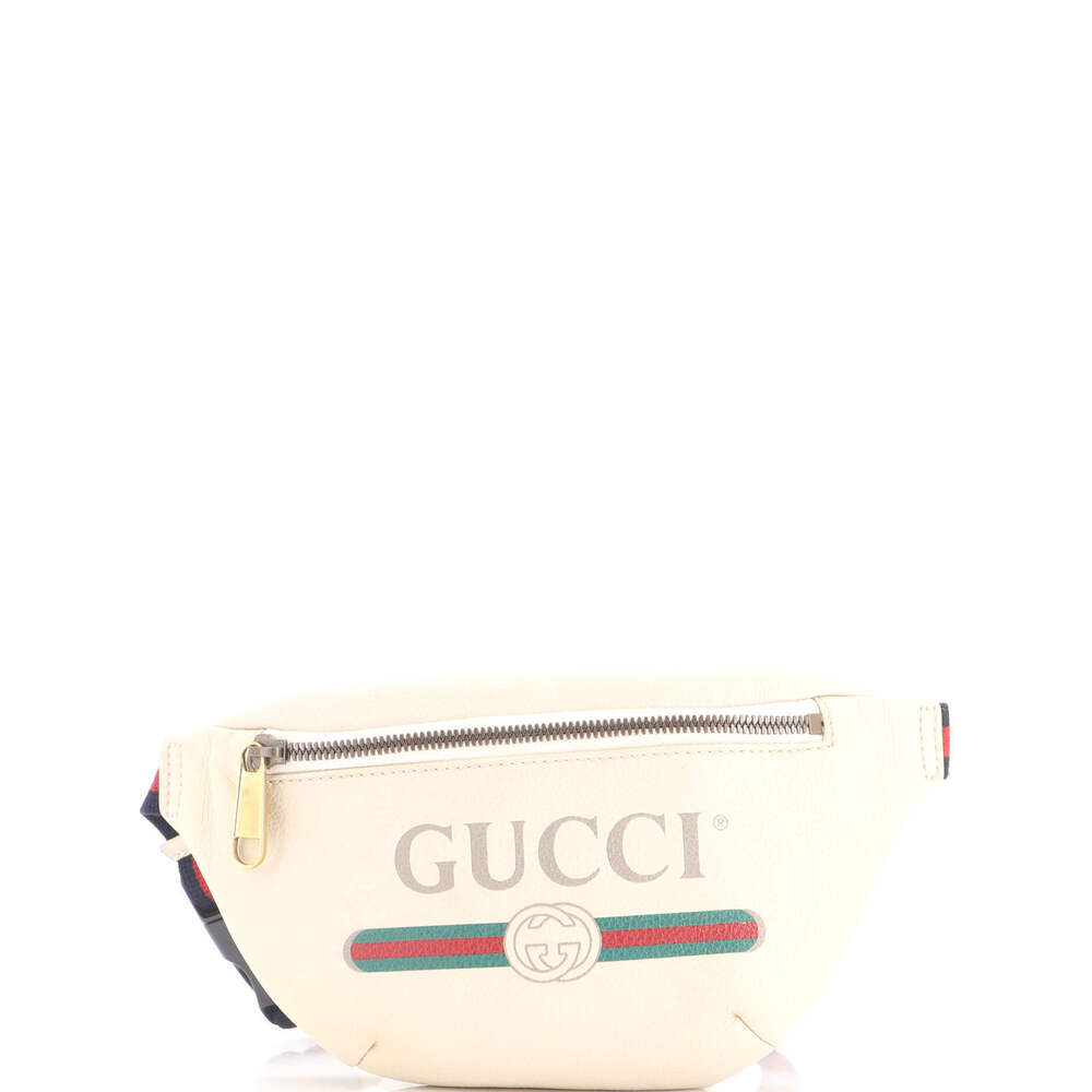 Gucci Small Logo Belt Bag Printed Leather
